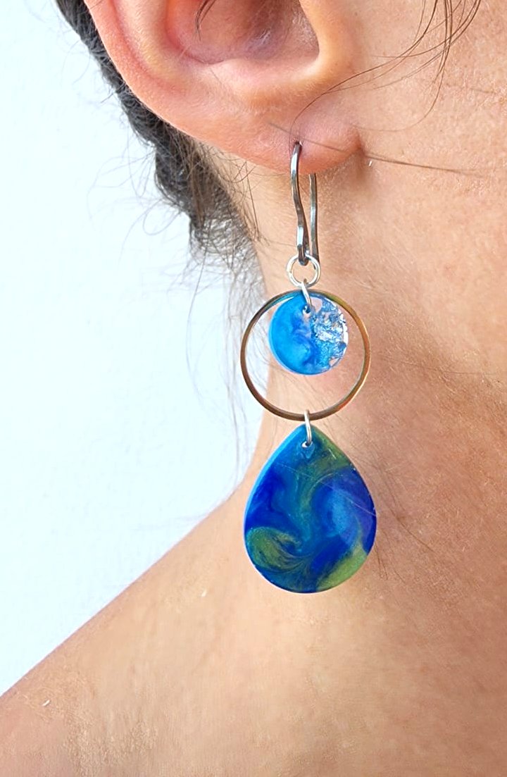 Boucles d'oreilles "Pegaea"