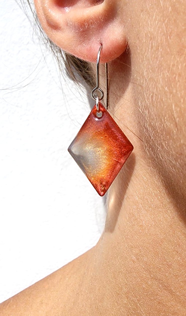 Boucles d'oreilles "Hespéra "