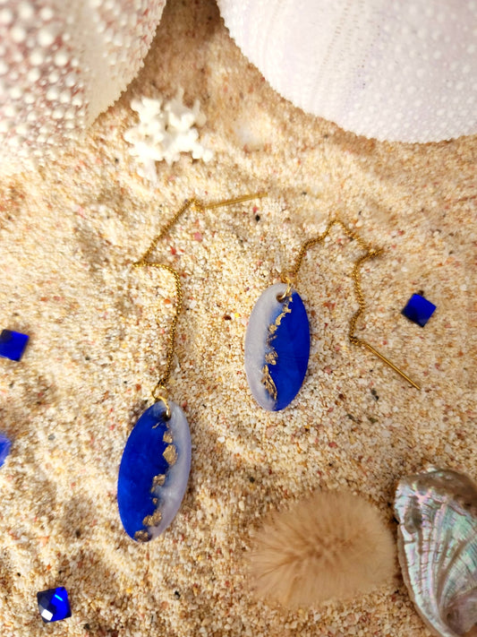 Boucles d'oreilles "Amphitrite 2"