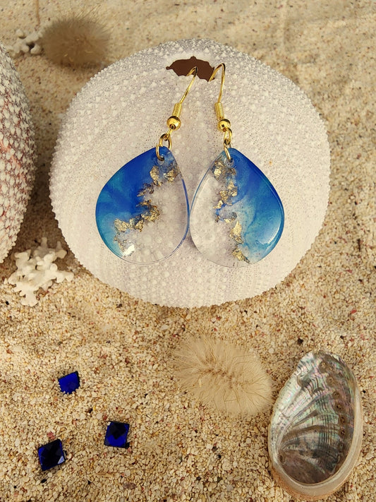 Boucles d'oreilles "Galène"