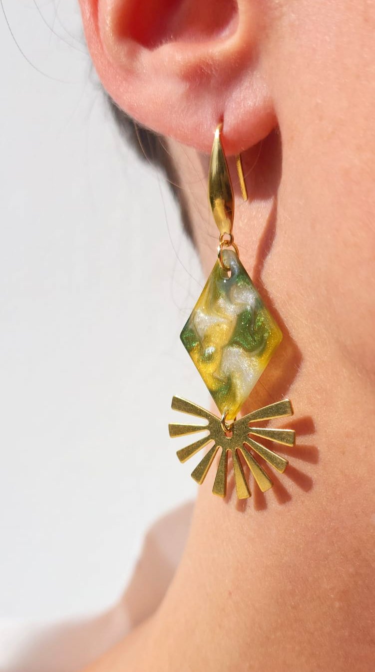 Boucles d'oreilles "Daphné"