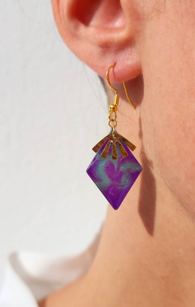 Boucles d'oreilles "Liriope 2"