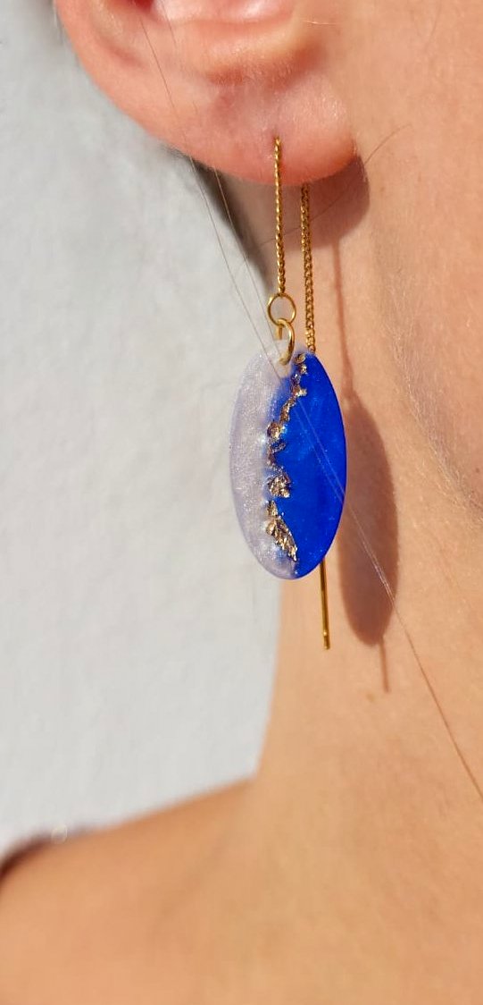 Boucles d'oreilles "Amphitrite 2"