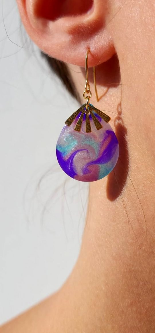 Boucles d'oreilles "Andromède"