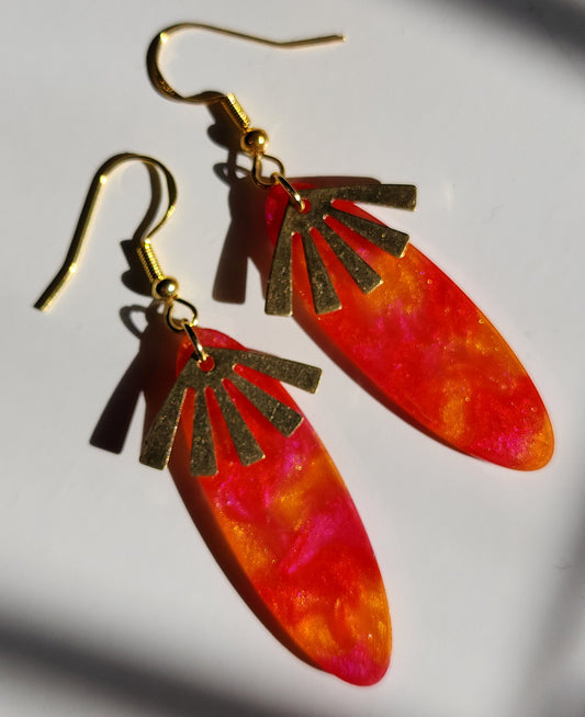 Boucles d'oreilles "Phosphoros 2"