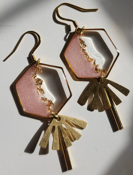 Boucles d'oreilles "Galatée"