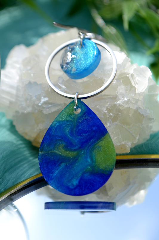 Boucles d'oreilles "Pegaea"