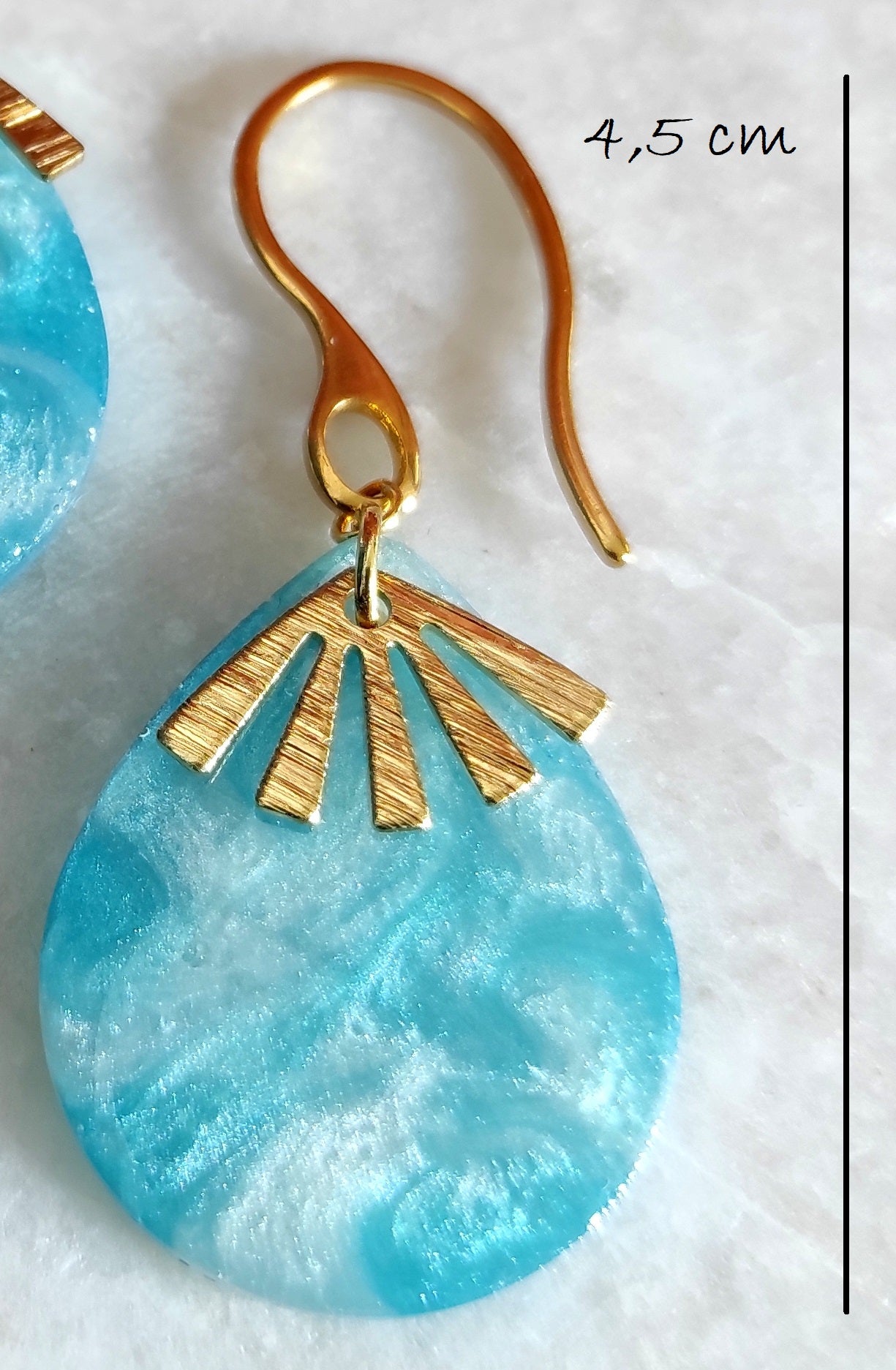 Boucles d'oreilles "Héméra 2 "