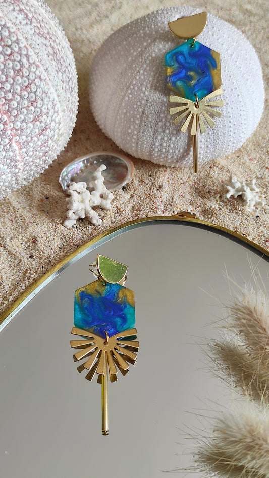 Boucles d'oreilles "Thétis"