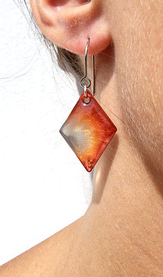 Boucles d'oreilles "Hespéra "