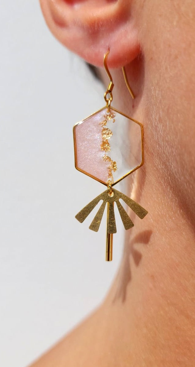 Boucles d'oreilles "Galatée"