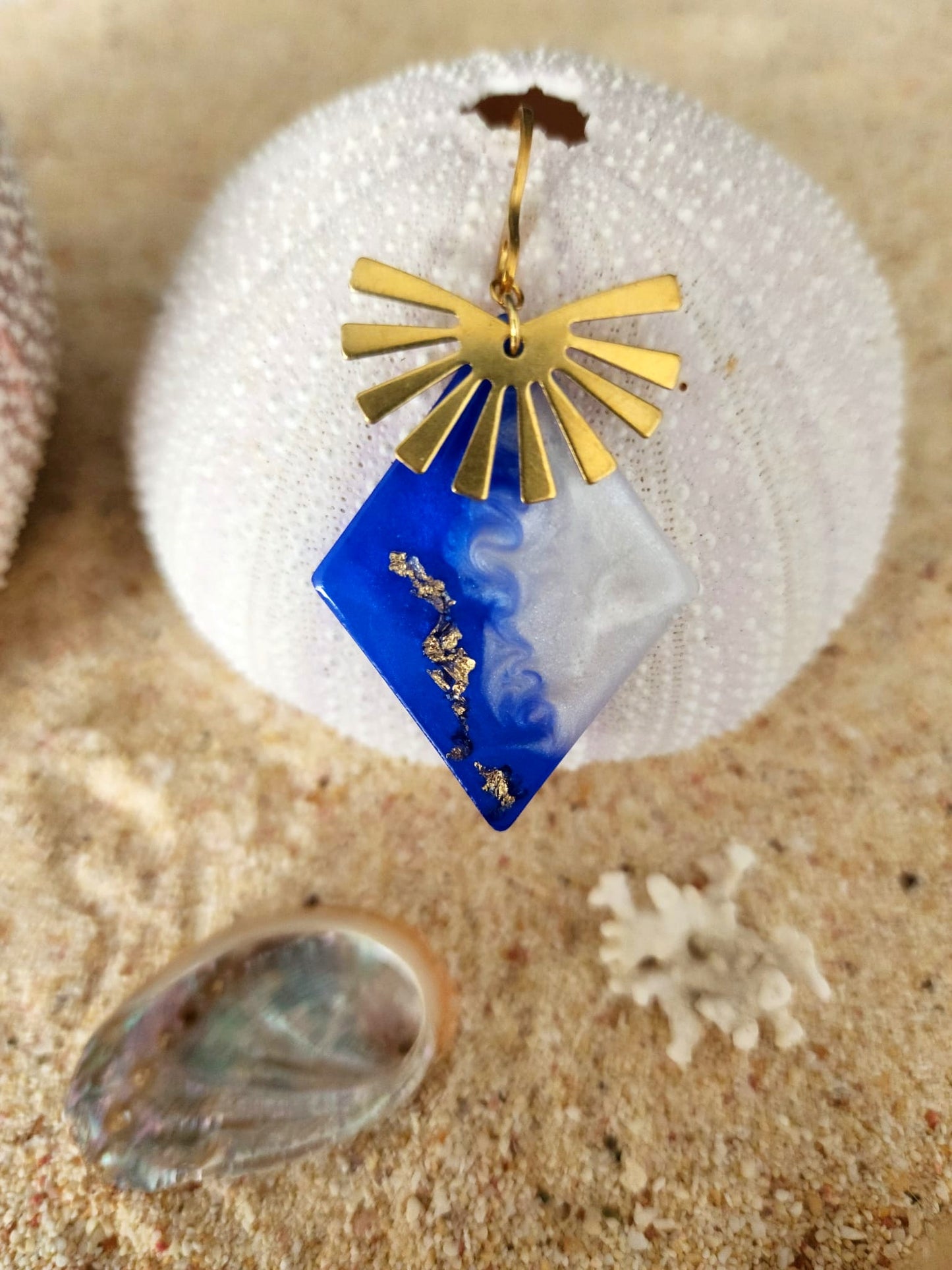 Boucles d'oreilles "Amphitrite"