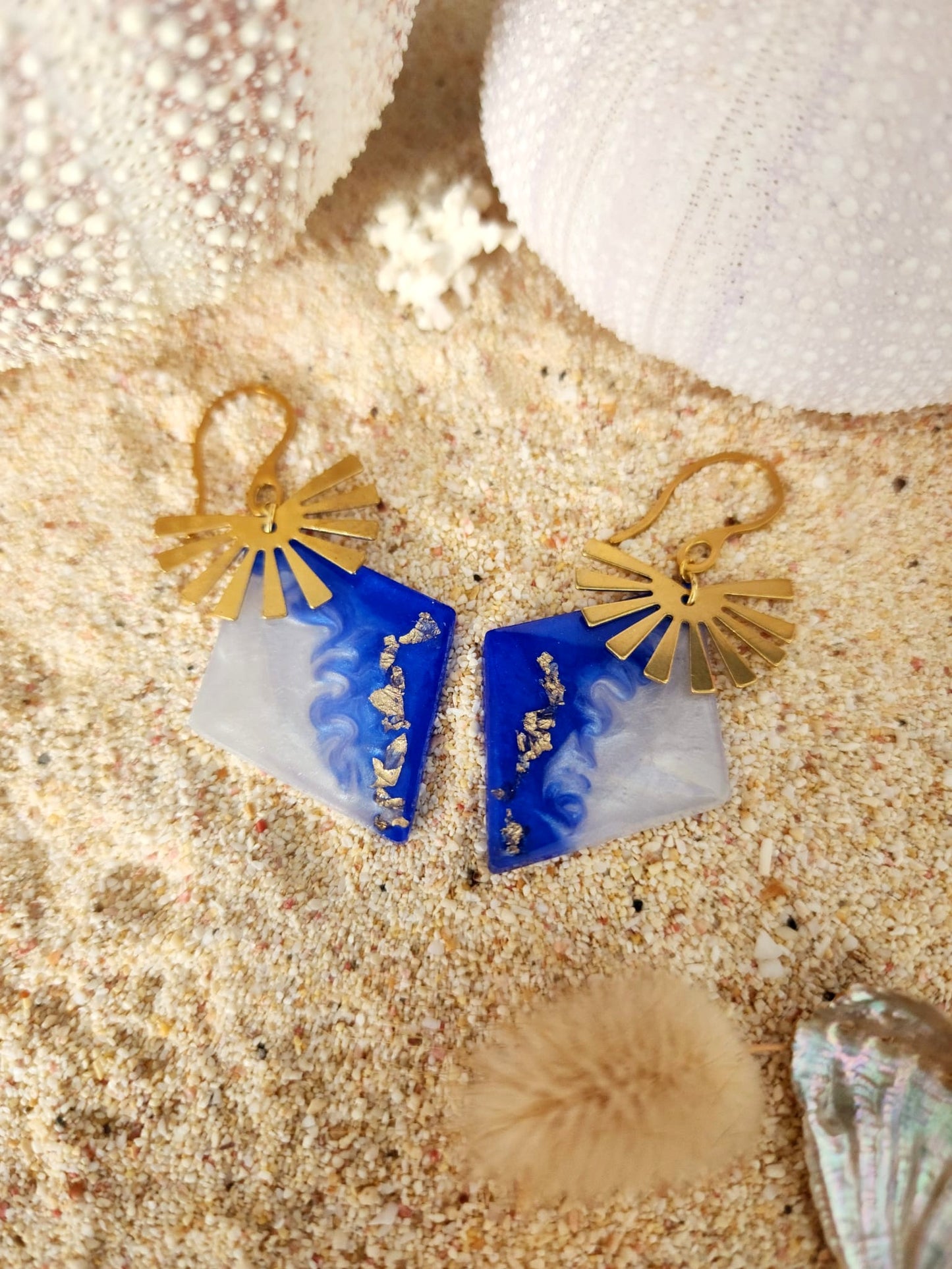 Boucles d'oreilles "Amphitrite"