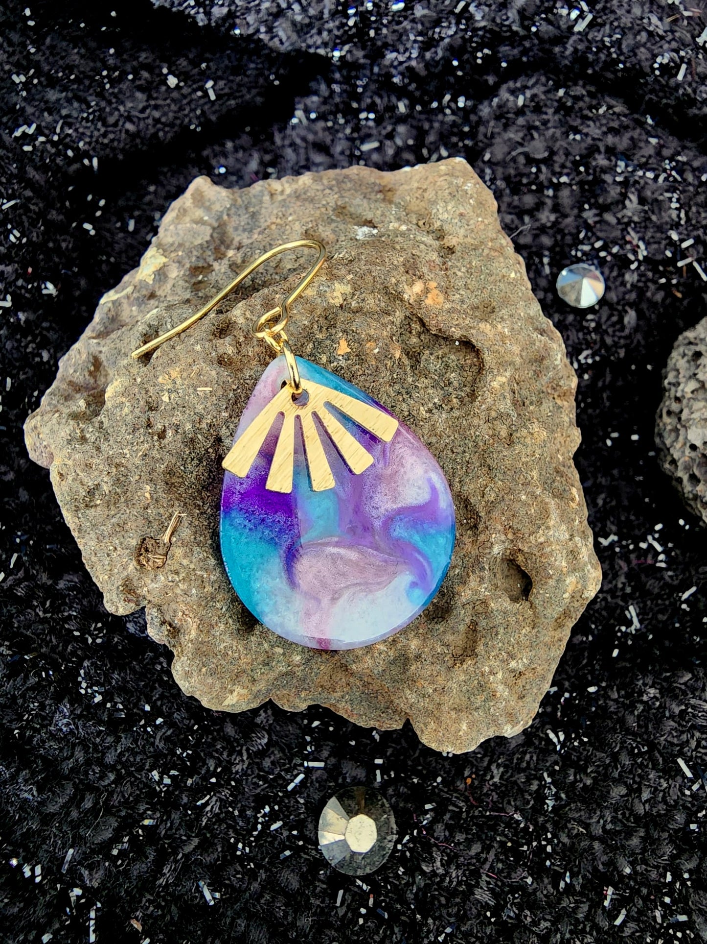 Boucles d'oreilles "Andromède"