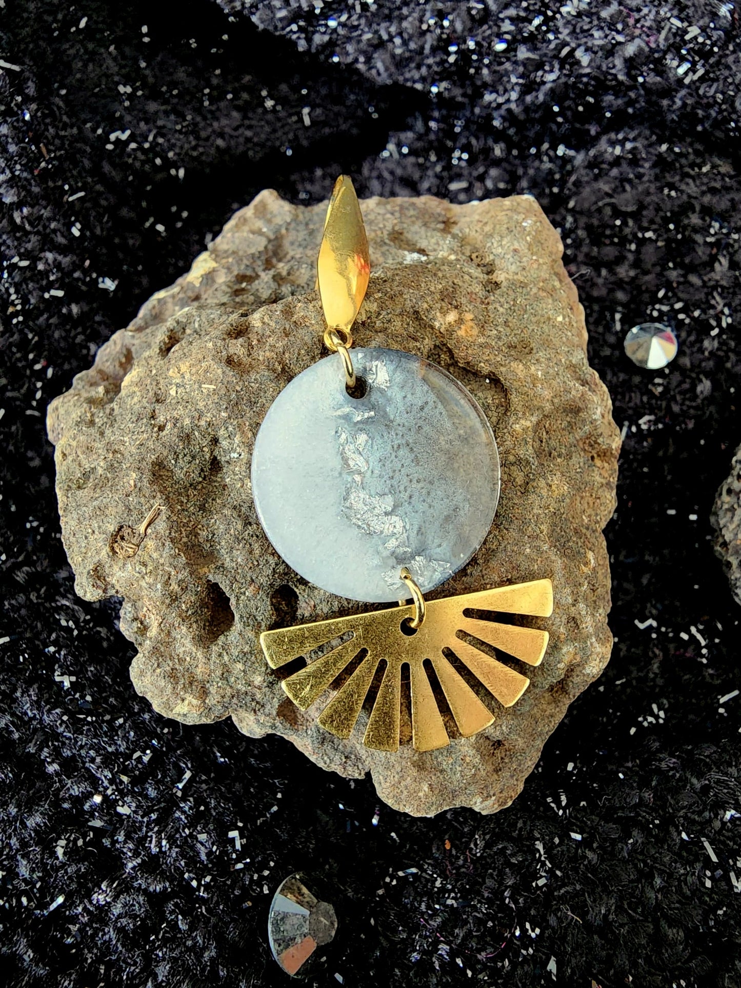 Boucles d'oreilles "Séléné"