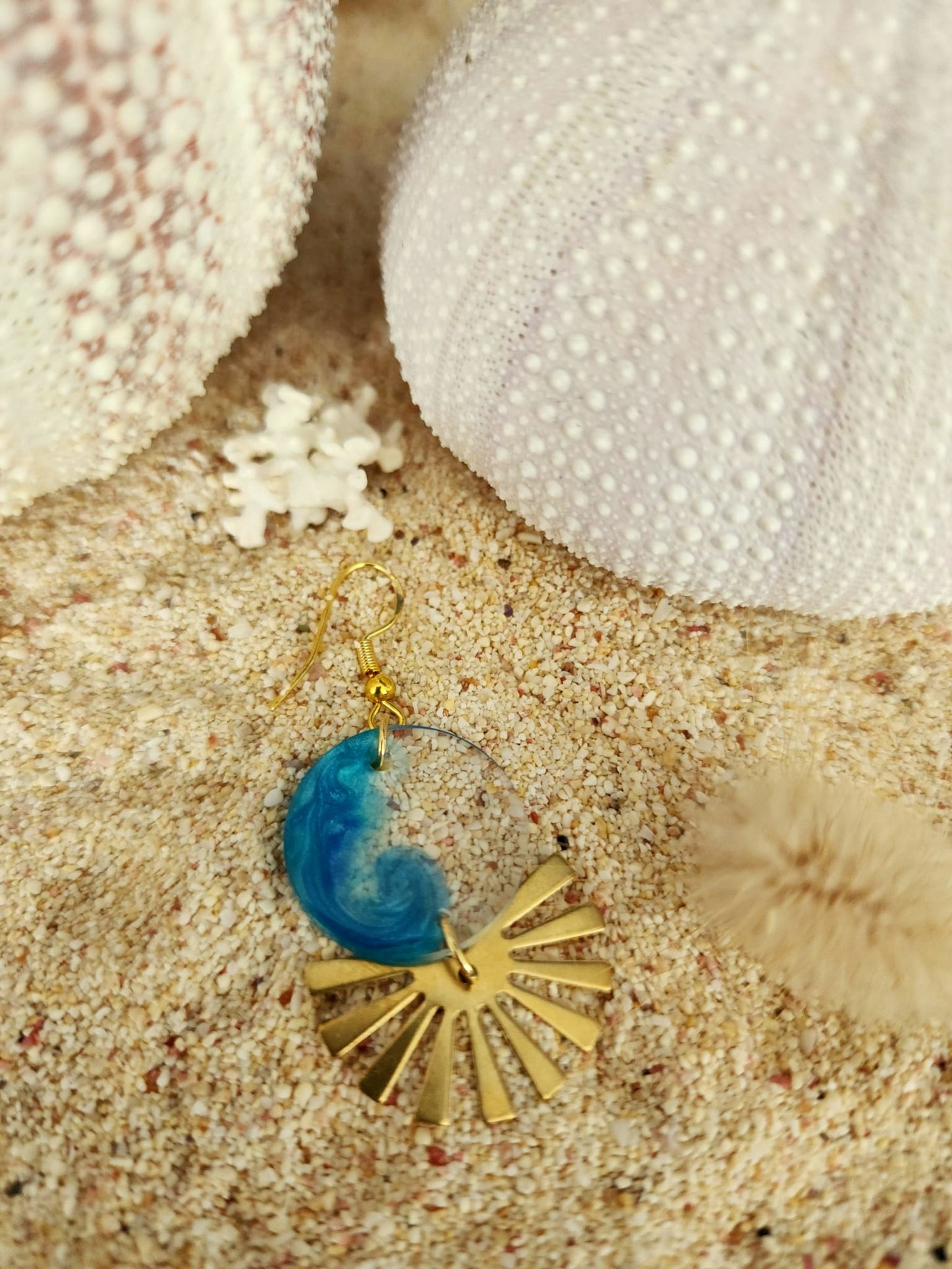 Boucles d'oreilles "Cymodoce"