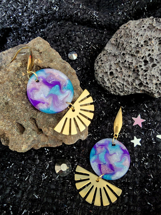 Boucles d'oreilles "Andromède 3"