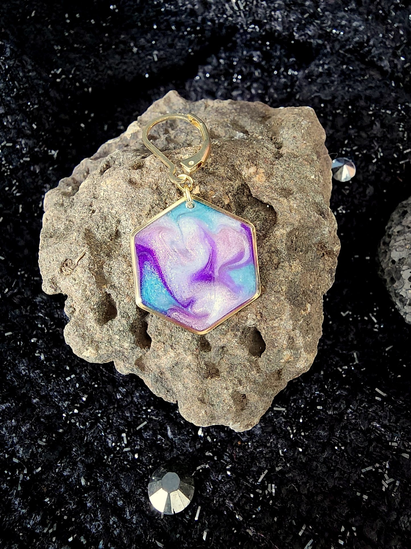 Boucles d'oreilles "Andromède 4"