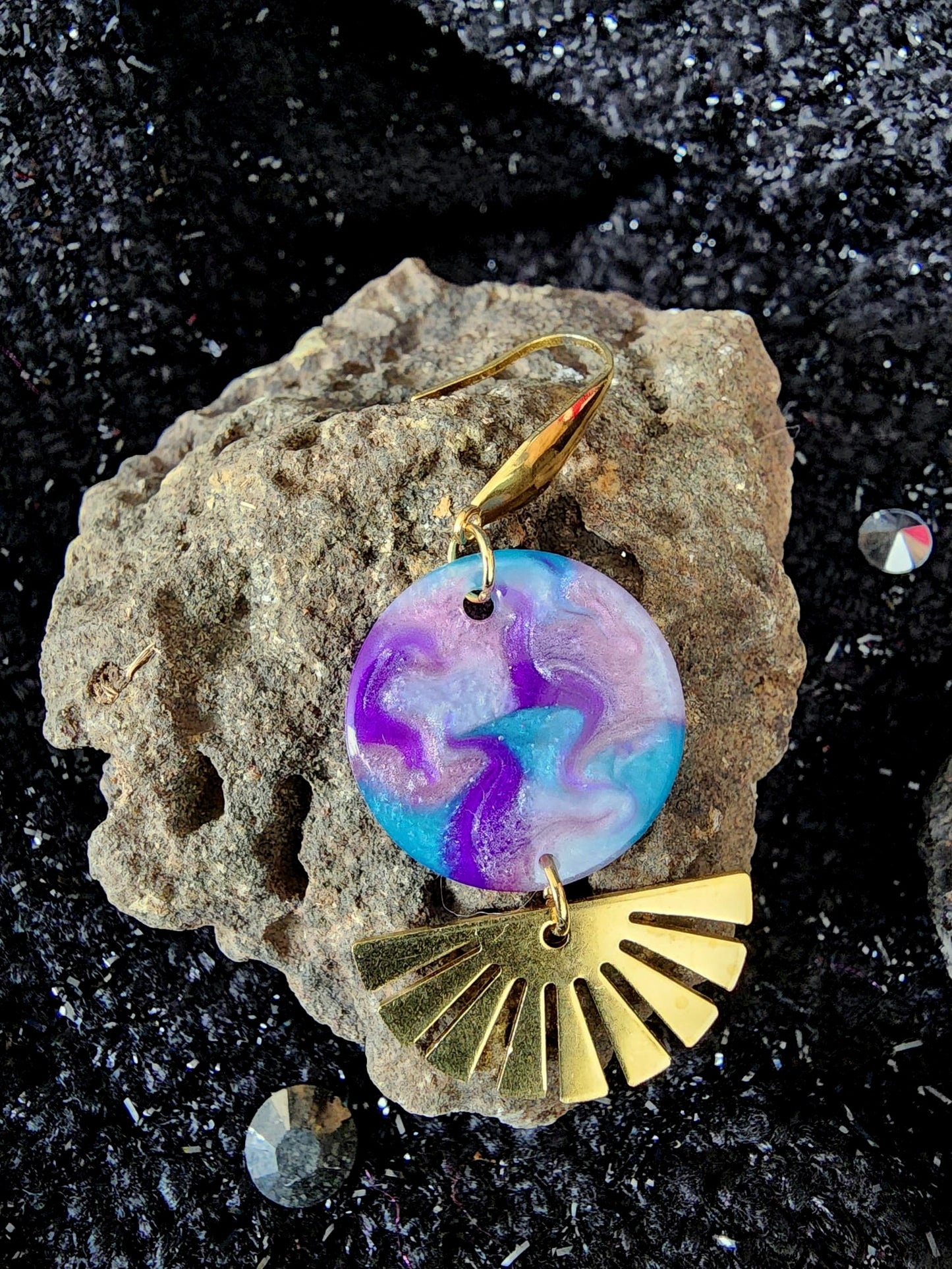 Boucles d'oreilles "Andromède 3"