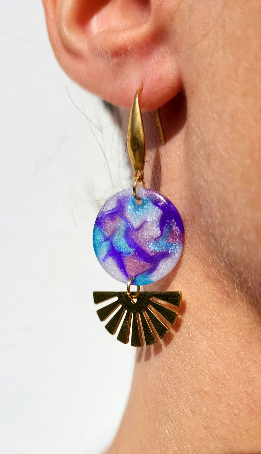 Boucles d'oreilles "Andromède 3"