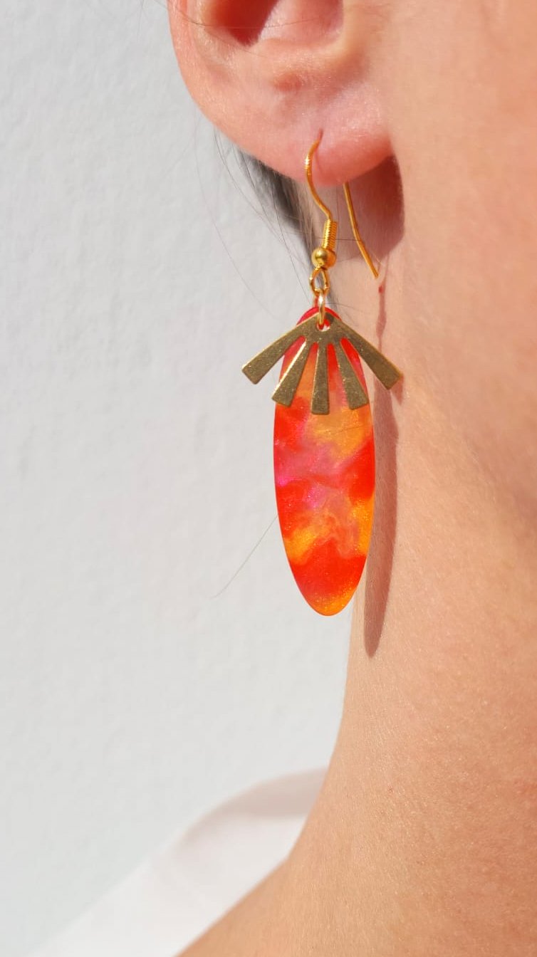 Boucles d'oreilles "Phosphoros 2"