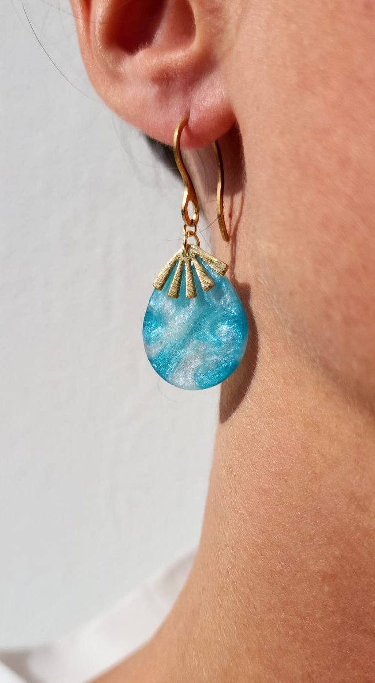 Boucles d'oreilles "Héméra 2 "