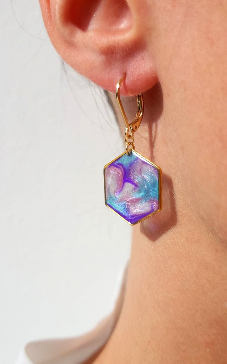 Boucles d'oreilles "Andromède 4"