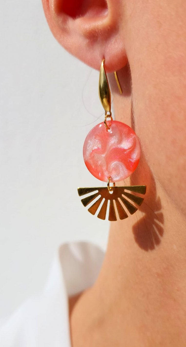 Boucles d'oreilles "Chloris"