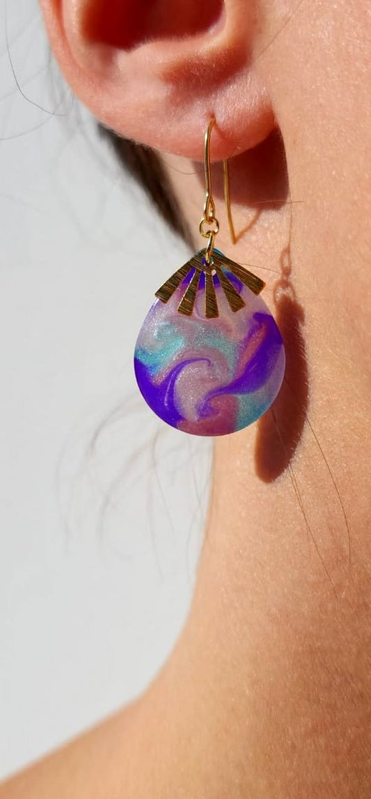 Boucles d'oreilles "Andromède"