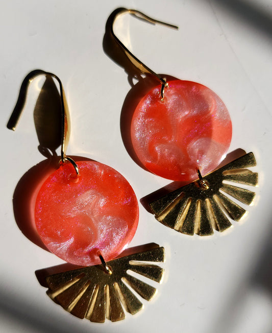 Boucles d'oreilles "Chloris"