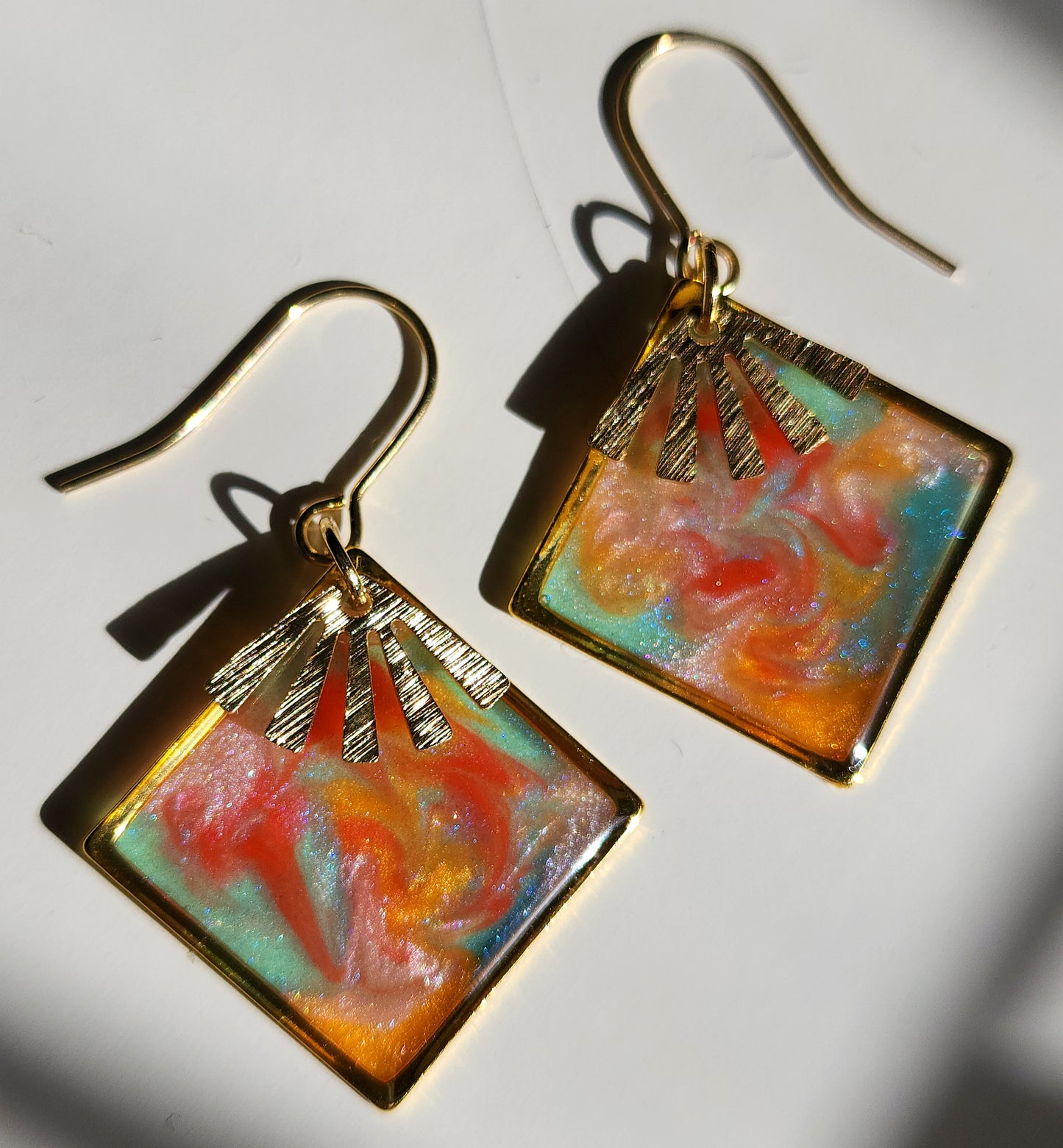 Boucles d'oreilles "Hélios 2"