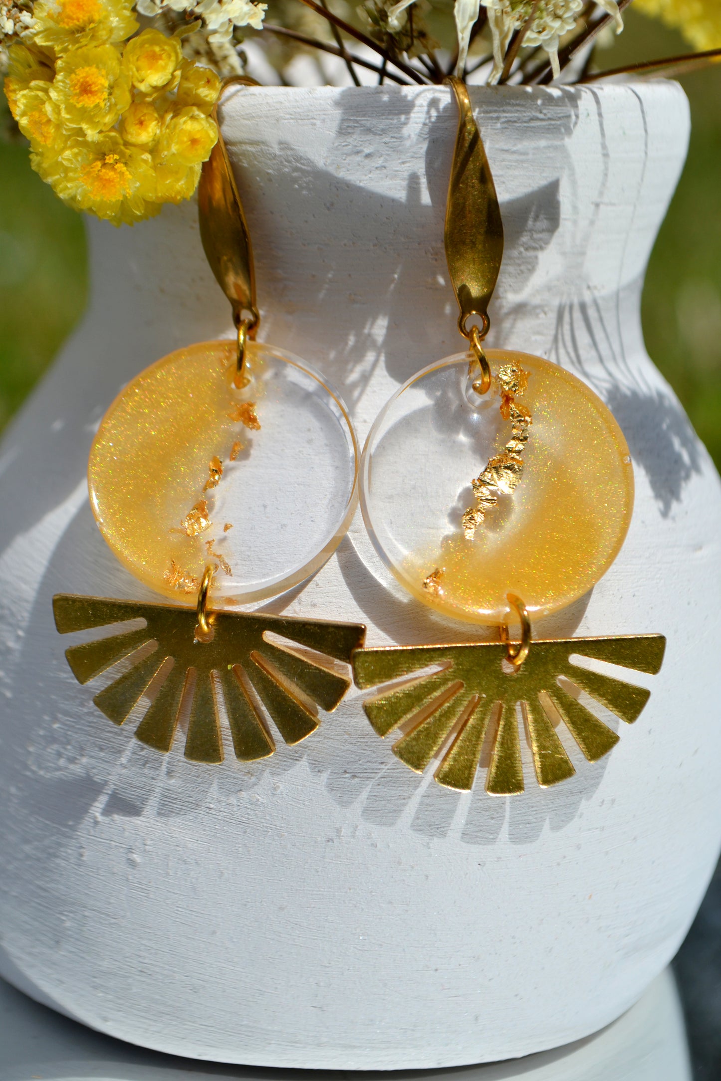 Boucles d'oreilles "Aeglé "