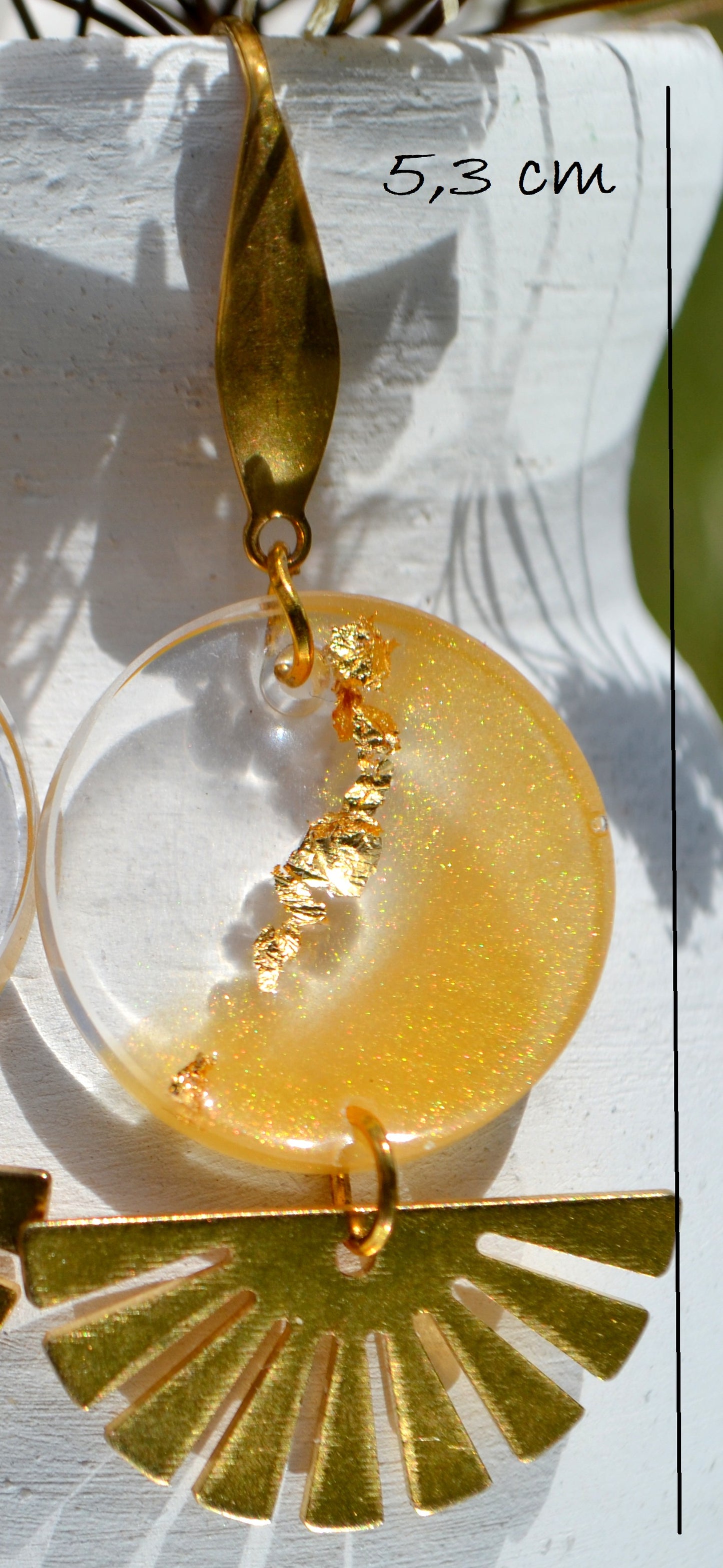 Boucles d'oreilles "Aeglé "