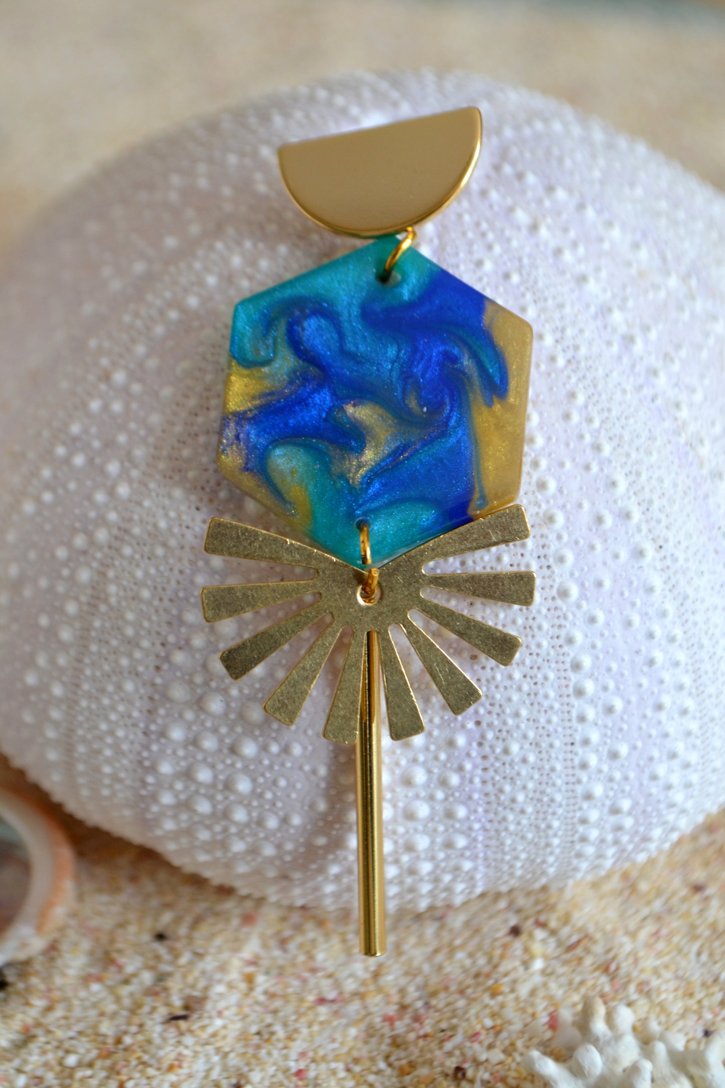 Boucles d'oreilles "Thétis"