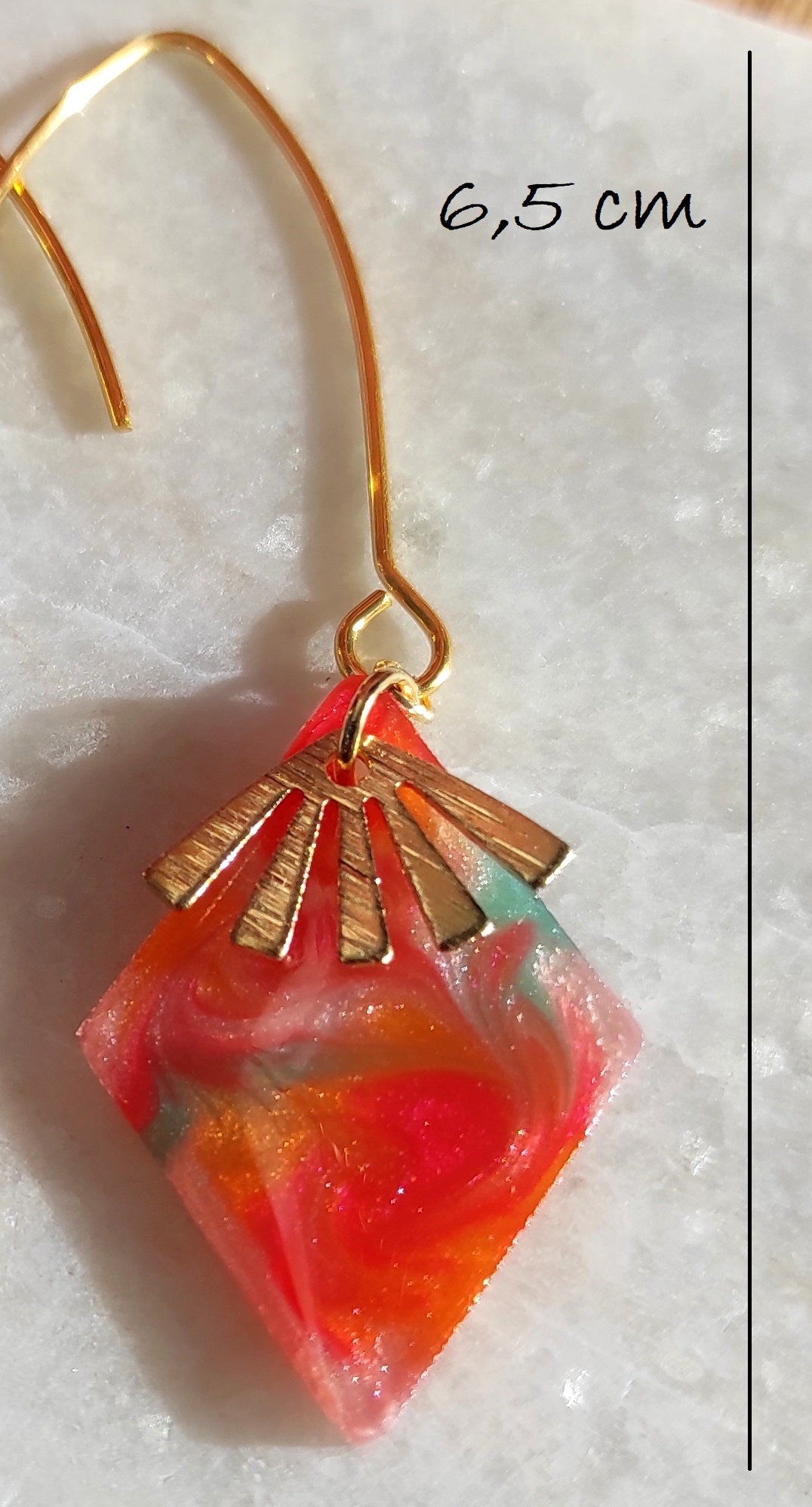 Boucles d'oreilles "Hélios 3"