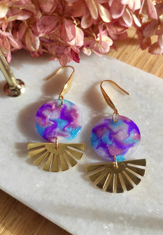 Boucles d'oreilles "Andromède 3"