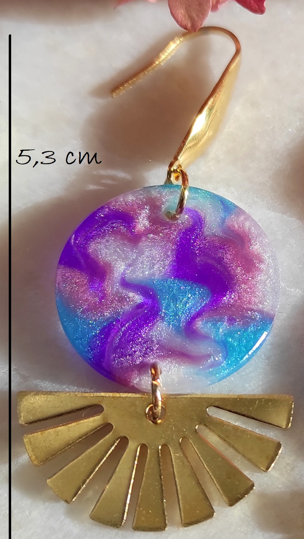 Boucles d'oreilles "Andromède 3"