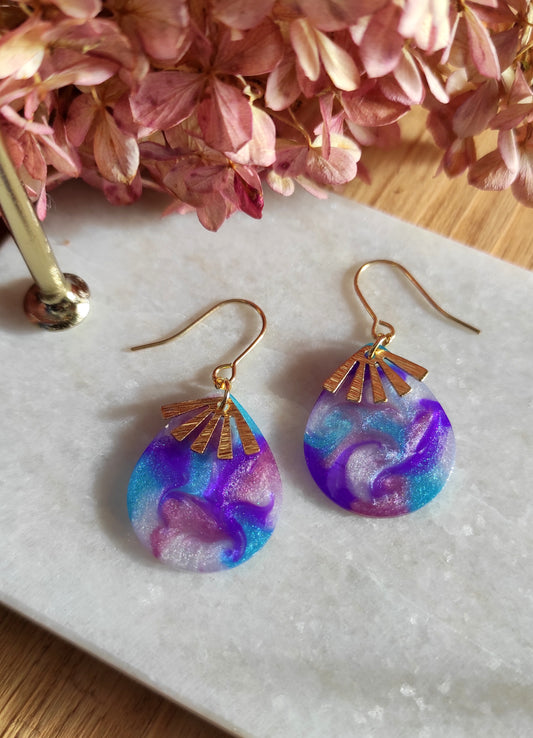 Boucles d'oreilles "Andromède"