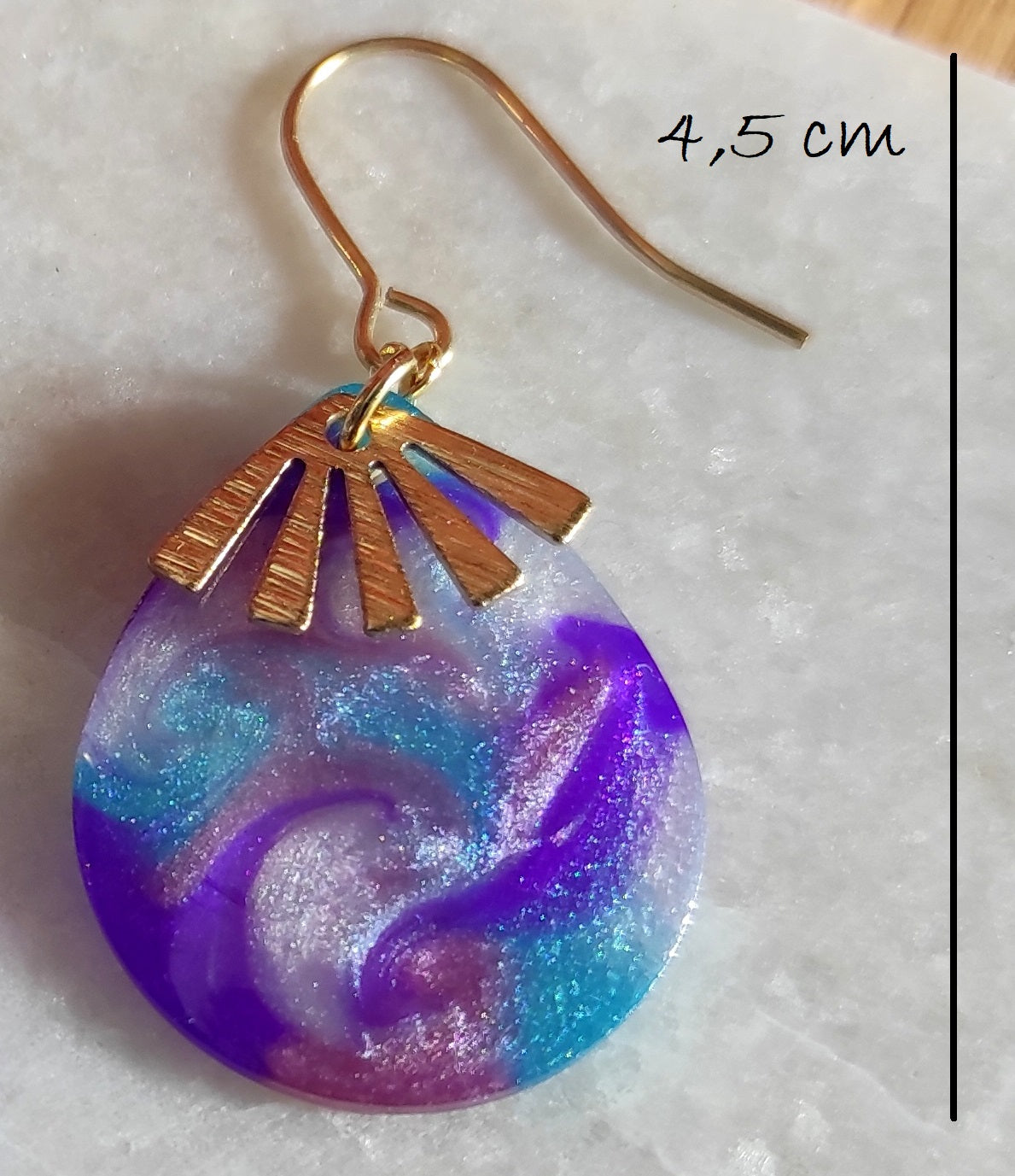 Boucles d'oreilles "Andromède"