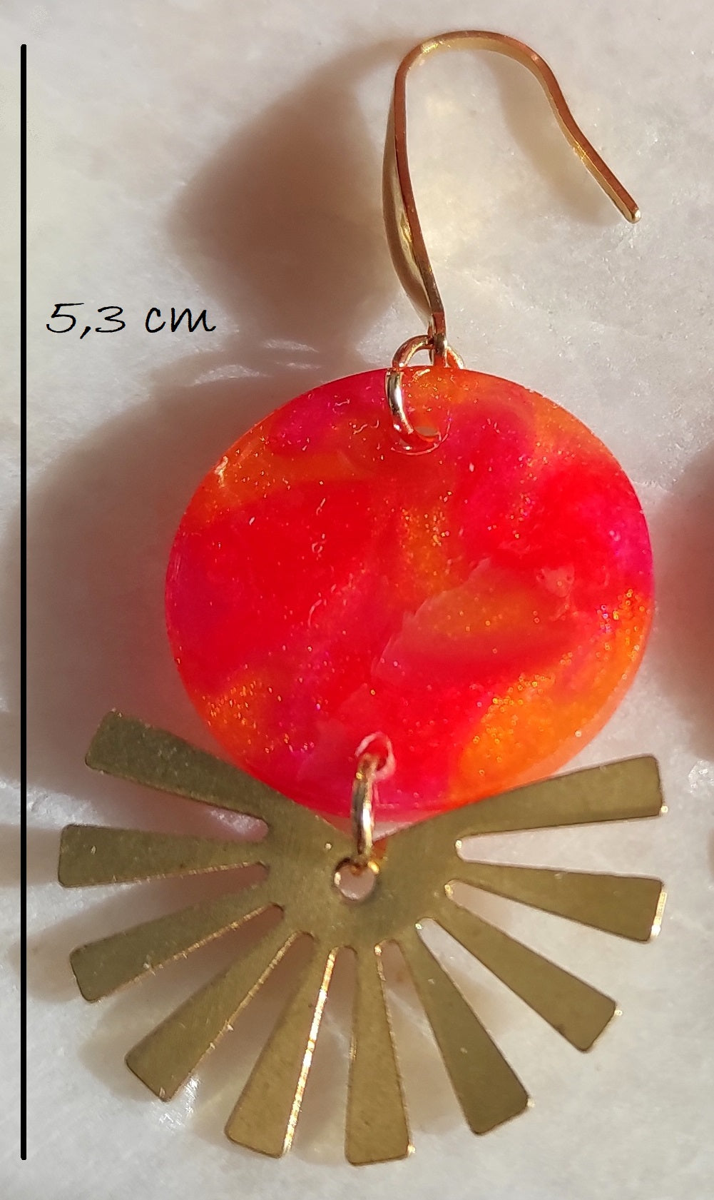 Boucles d'oreilles "Phosphoros "