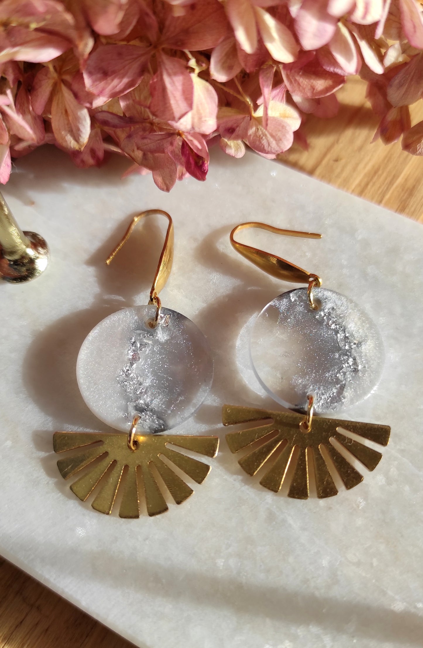 Boucles d'oreilles "Séléné"