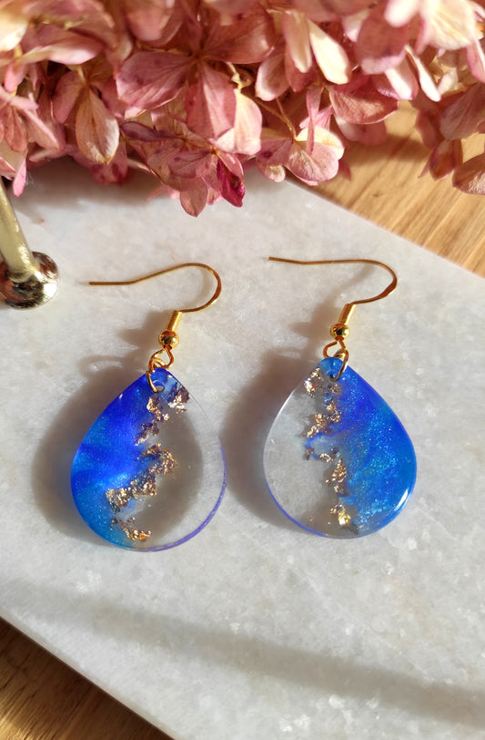 Boucles d'oreilles "Galène"