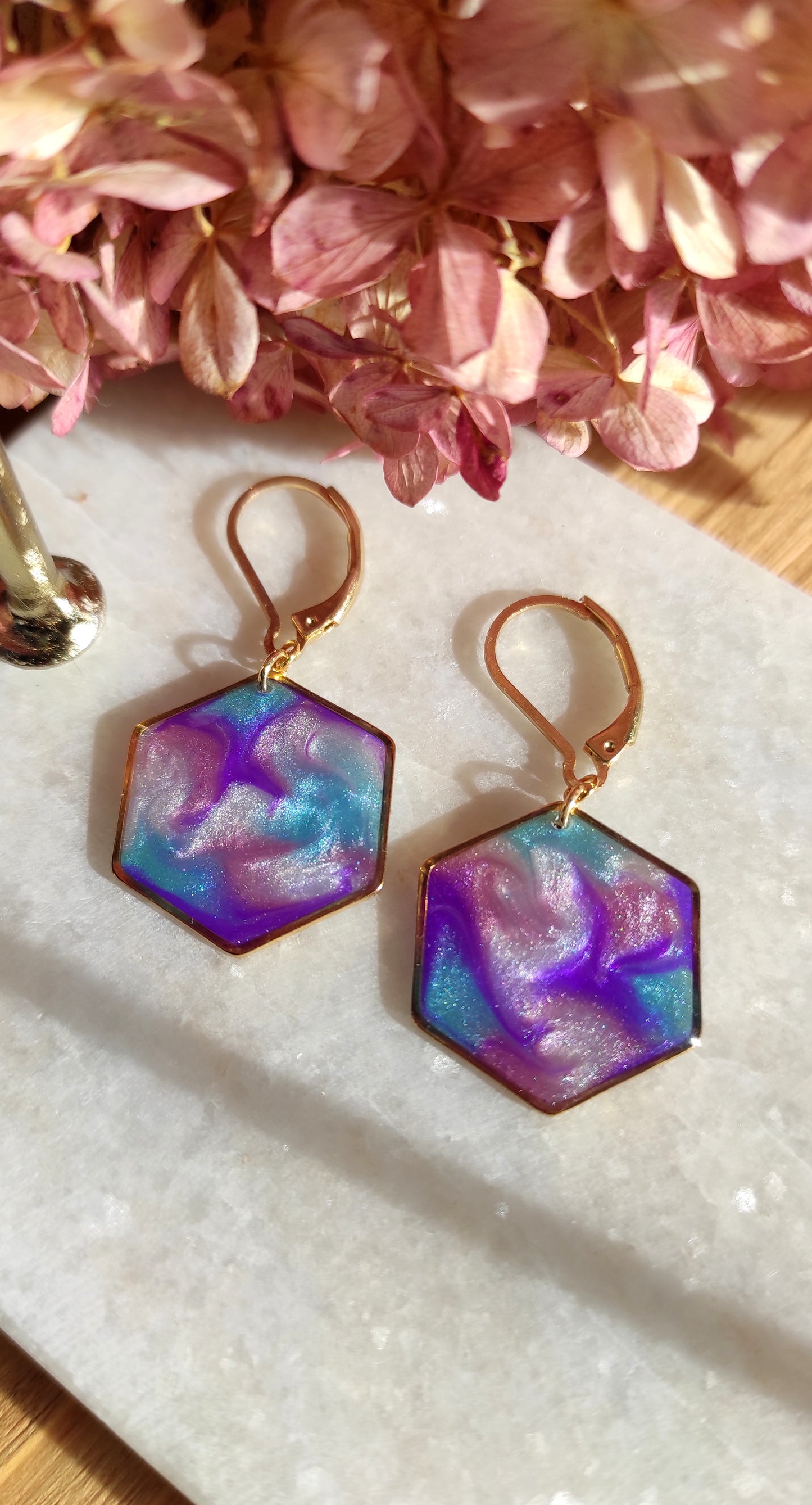 Boucles d'oreilles "Andromède 4"