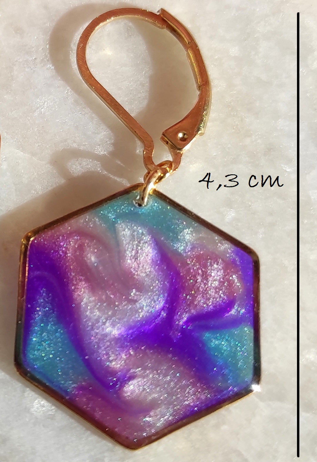 Boucles d'oreilles "Andromède 4"