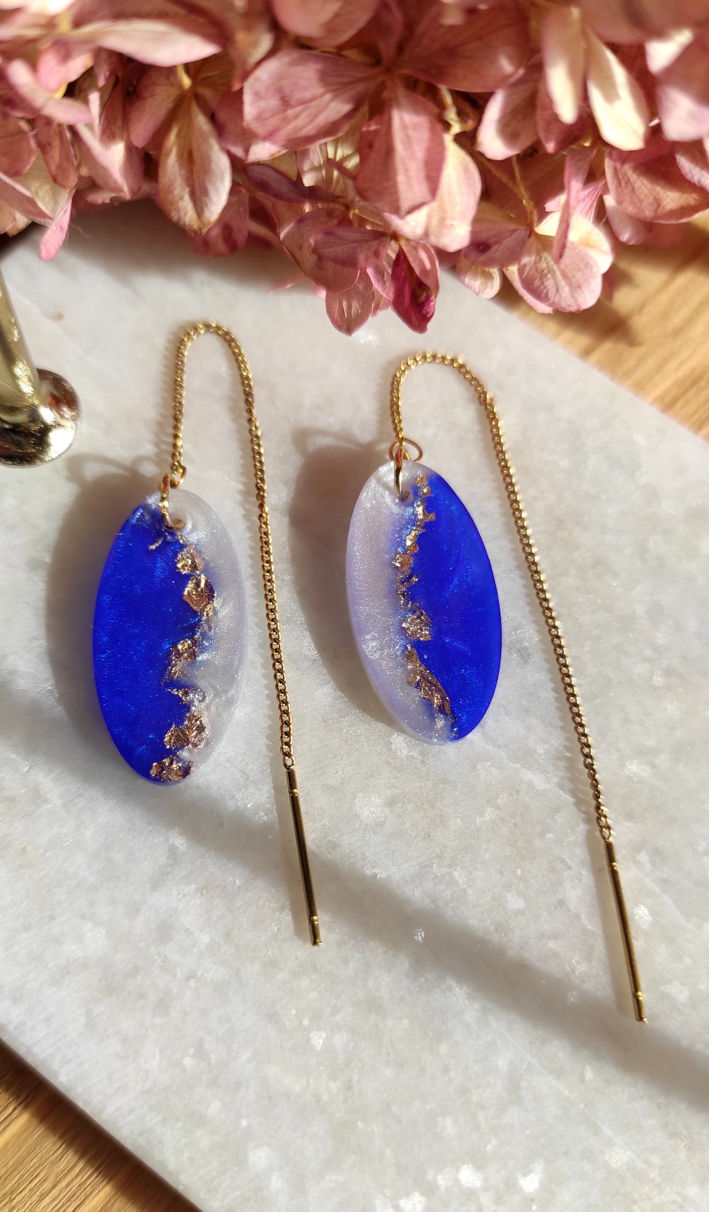 Boucles d'oreilles "Amphitrite 2"