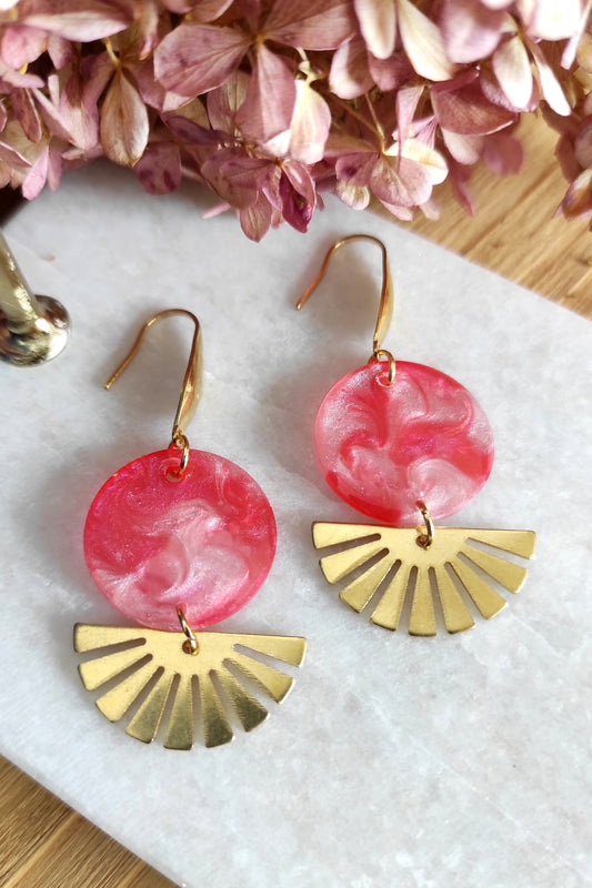 Boucles d'oreilles "Chloris"