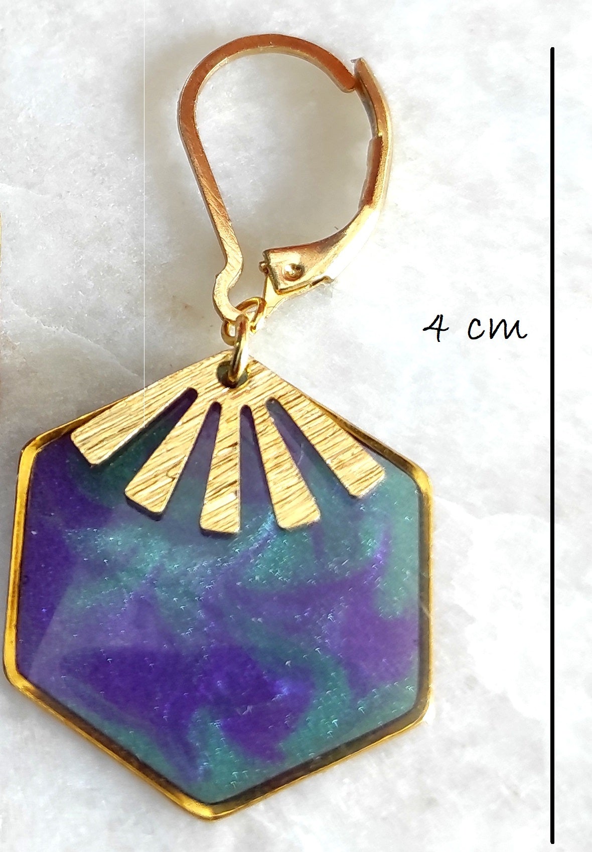 Boucles d'oreilles "Liriope"