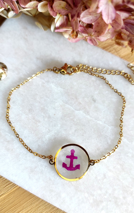 Bracelet "Ancre marine"